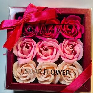 Soap Roses Gift Set~ Hand Soap Rose Petals